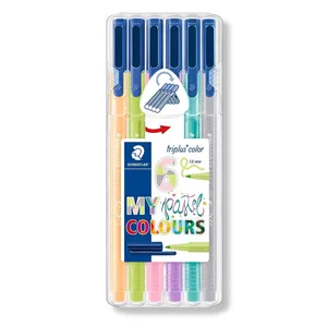 ماژیک رنگ آمیزی استدلر مدل MY PASTEL بسته 6 عددی