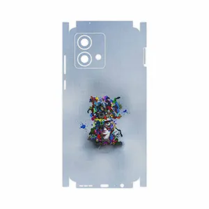 MAHOOT Collage of surreal Portrait of Women 4-FullSkin Cover Sticker for Motorola Moto G84