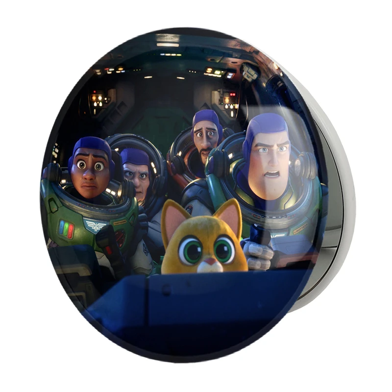 آینه جیبی خندالو طرح انیمیشن باز لایتیر مدل تاشو کد 26329 