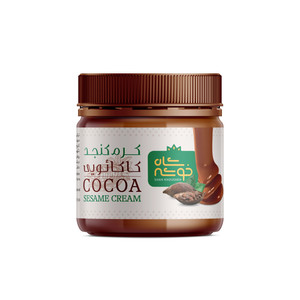 کرم کنجد کاکائویی شاه خوشه - 330 گرم