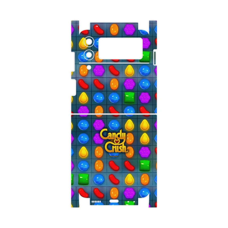 برچسب پوششی ماهوت مدل Candy Crush Game Series-FullSkin مناسب برای گوشی موبایل سامسونگ Galaxy Z Flip3 5G