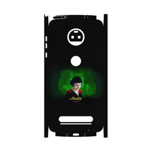 MAHOOT Le Fabuleux Destin dAmelie Poulain-FullSkin Cover Sticker for Motorola Moto Z2 Force