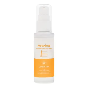 کرم ضد آفتاب بدون رنگ آرت وینا SPF 50 مدل Highly Effective ‌محافظ UVA ،UVB و PA+++، ضد حساسیت، ضد چروک و ضد پیری مناسب انواع پوست‌ حجم 50 میلی‌لیتر