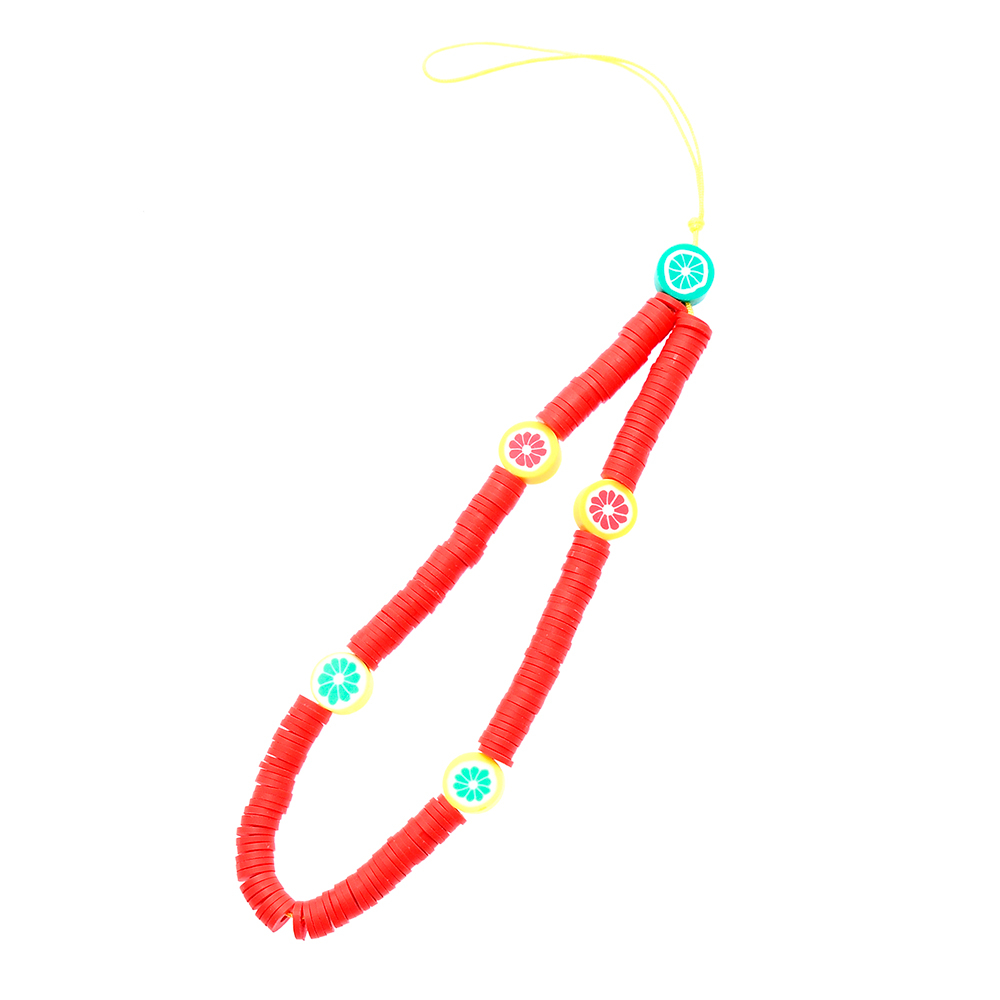 آویز موبایل دلنار گالری مدل فون چارم پرتقال