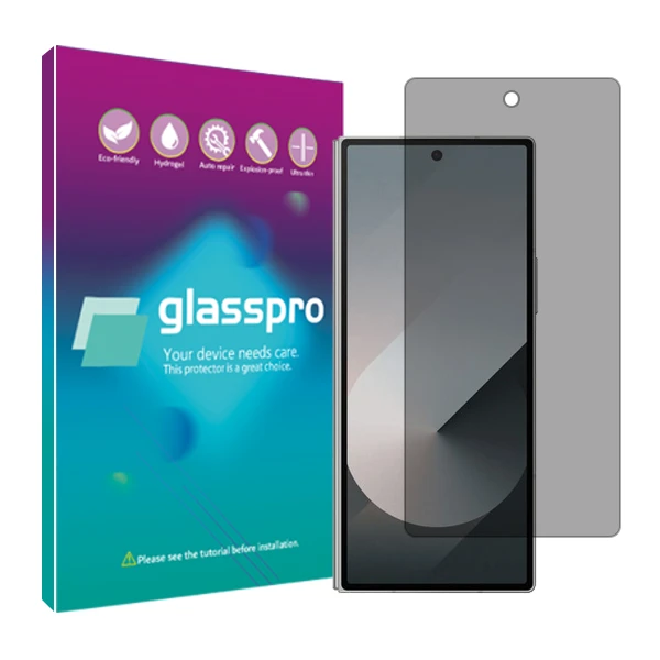 محافظ صفحه نمایش حریم شخصی گلس پرو مدل Resistant مناسب برای گوشی موبایل سامسونگ Galaxy Z Fold6