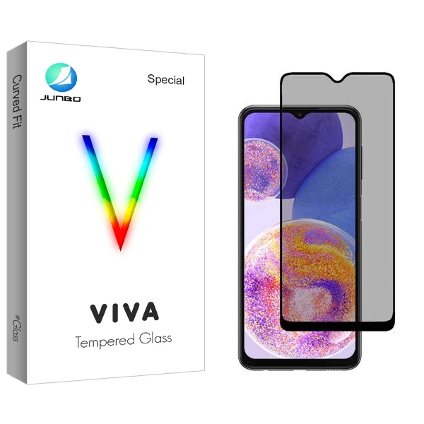 محافظ صفحه نمایش حریم شخصی جانبو مدل Viva مناسب برای گوشی موبایل سامسونگ Galaxy A23