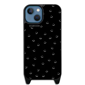 AKAM AMCWLA15-HAPPY FACE6 Cover For Apple iPhone 15