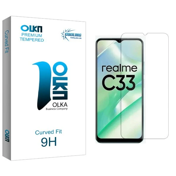محافظ صفحه نمایش کولینگ مدل Olka مناسب برای گوشی موبایل ریلمی C33
