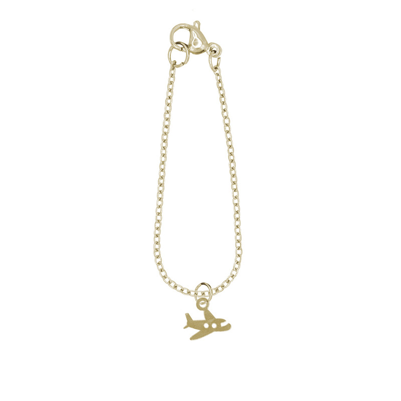 آویز ساعت نقره زنانه ژابیز مدل هواپیما