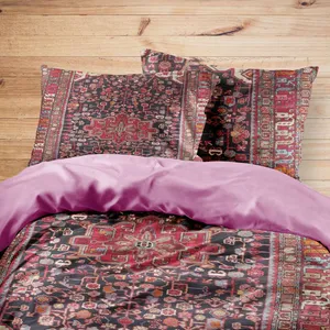 سرویس روتختی مدوپد طرح فرش تویسرکان مدل C-Toyserkan04 یک نفره 4 تکه