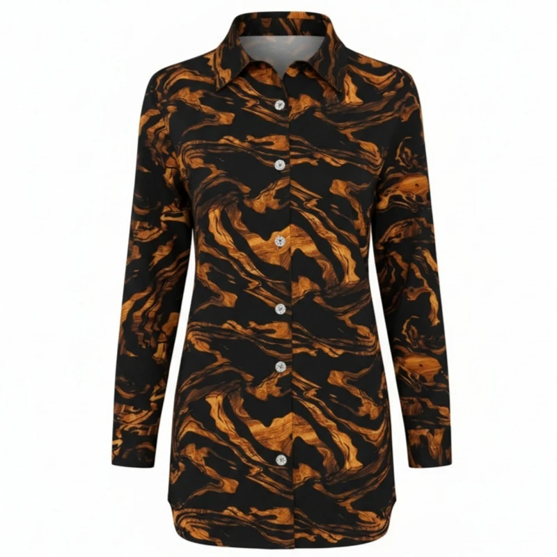 مانتو شومیزی زیر باسن زنانه مدل 112992