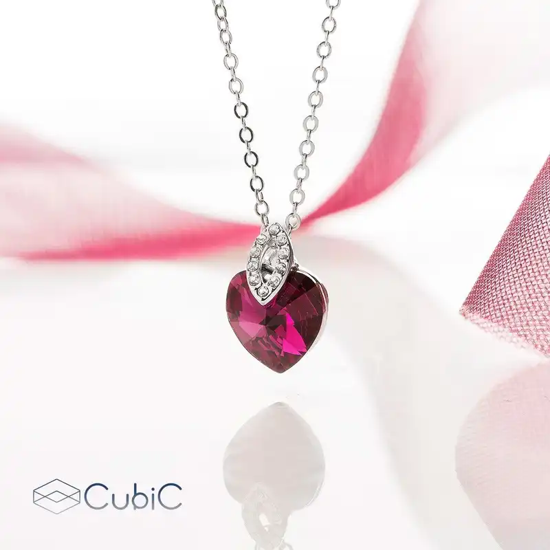 گردنبند زنانه کوبیک مدل QN-52741