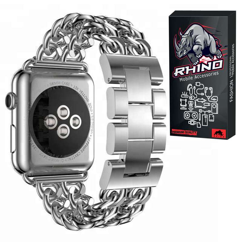 بند راینو مدل R-Cartier مناسب برای اپل واچ سری 3 38 / 40 میلی متری