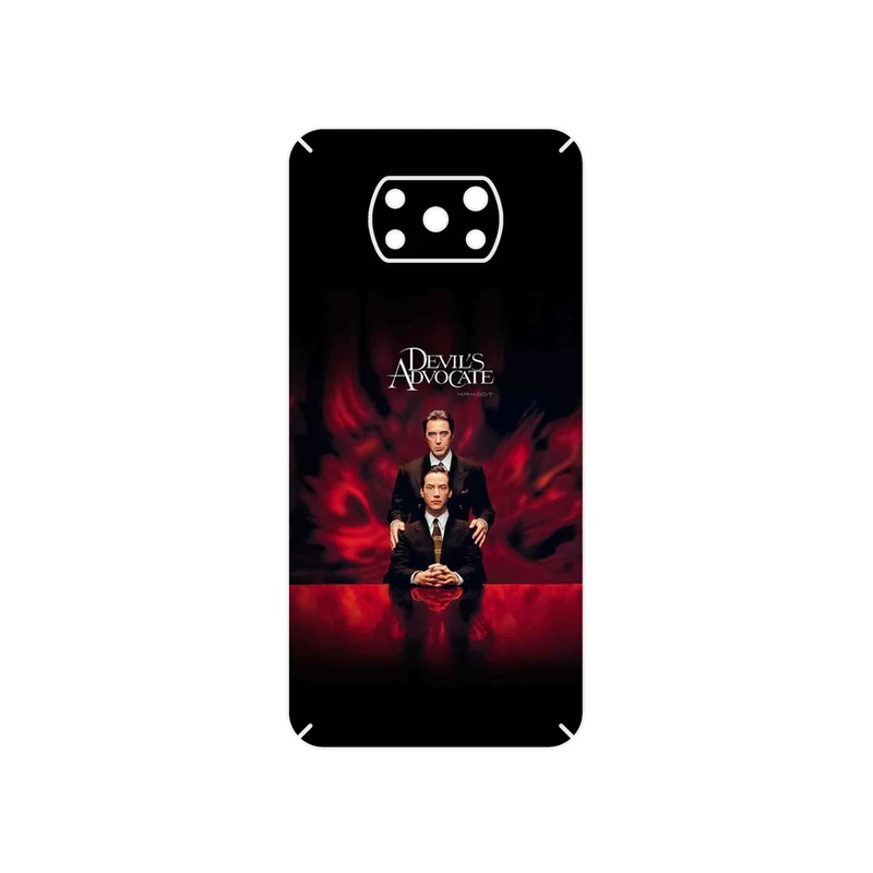 برچسب پوششی ماهوت مدل The Devils Advocate مناسب برای گوشی موبایل شیائومی Poco X3 Pro