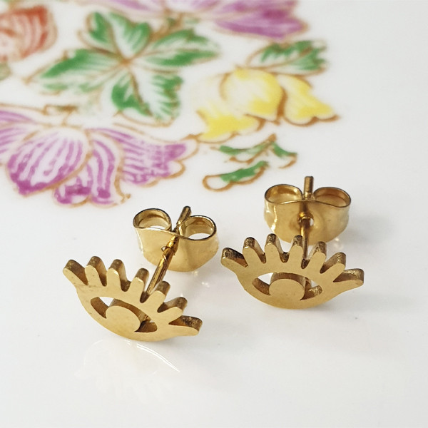 گوشواره زنانه مدل چشم کد 22 گوشواره زنانه مدل چشم کد 22