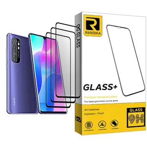 Randika Randika Glass MIX003 Screen Protector For Xiaomi Mi Note 10 Lite Pack Of 3