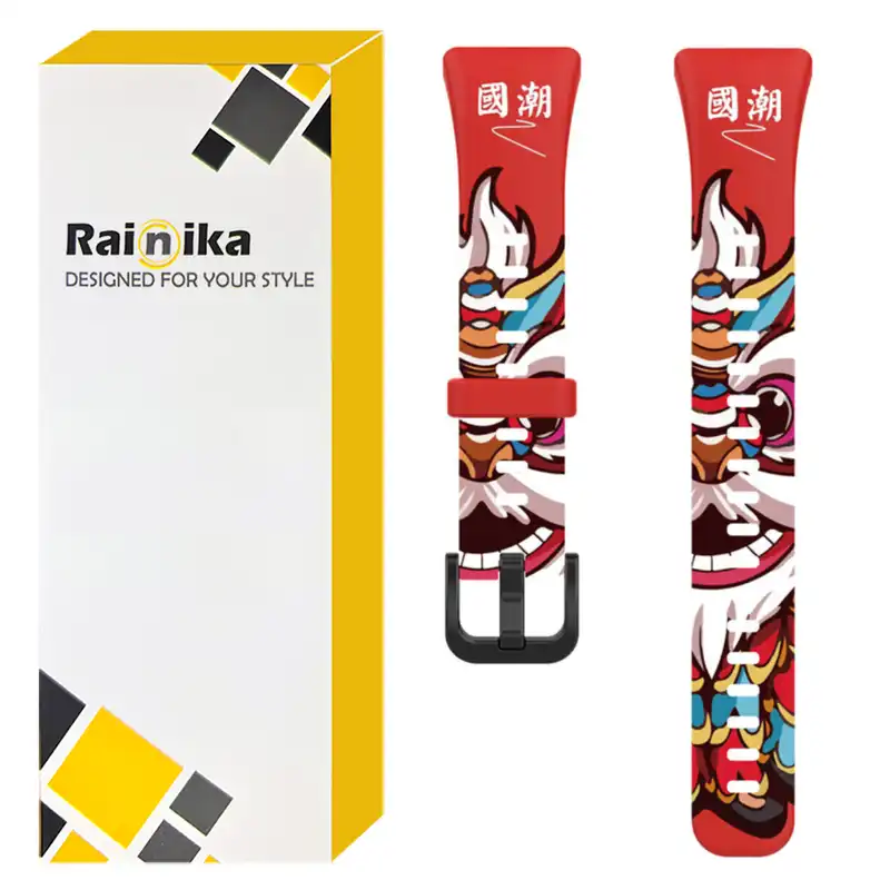 بند رینیکا مدل Fire مناسب برای مچ بند هوشمند آنر band 6