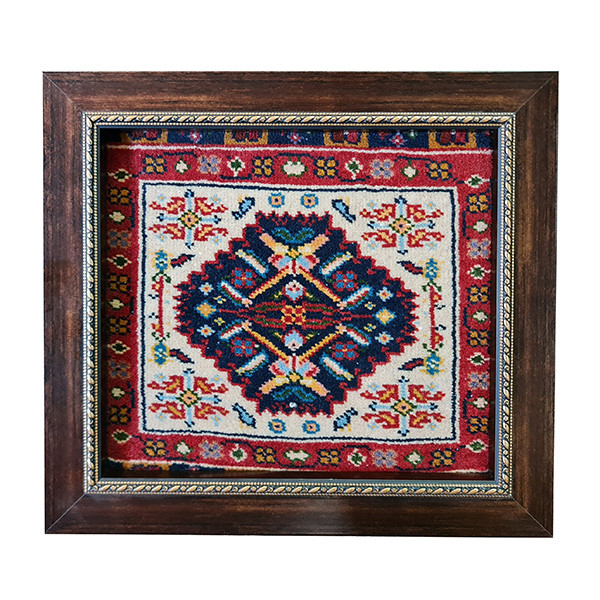 تابلو فرش دستباف جامان مدل قشقایی کد 1282