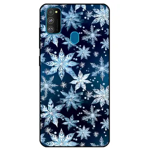 Megafone Snowflake 2824 Cover For Samsung Galaxy M21 / M30 S
