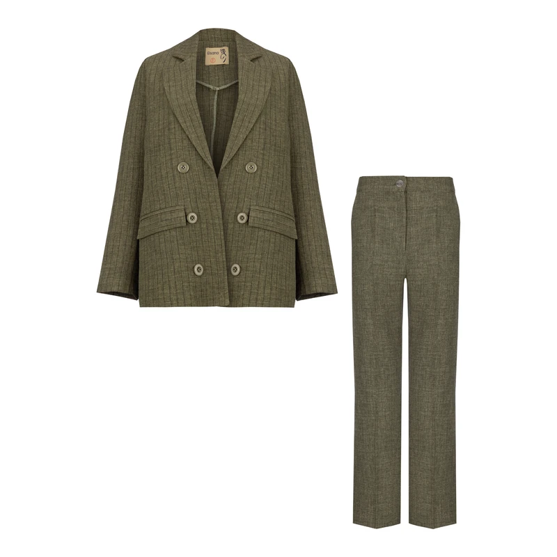 مانتو و شلوار زنانه السانا مدل نیسانا کد 215353