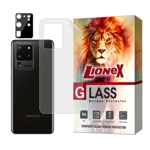 Lionex MTBFULL Nano Back Protector For Samsung Galaxy S20 Ultra With Camera Lens Protector