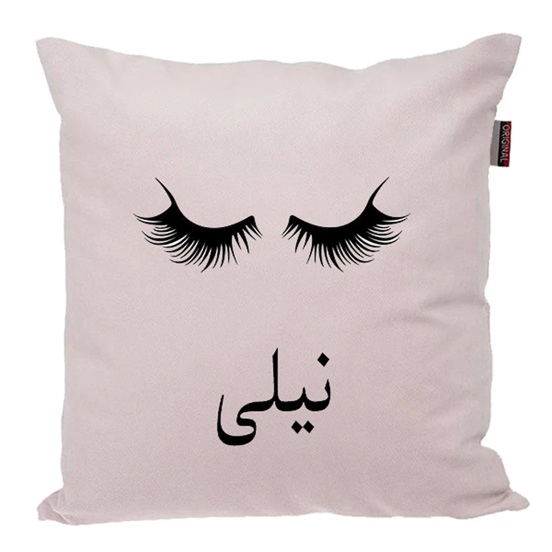 کوسن ناریکو مدل اسم شخصی طرح دخترانه اسم نیلی کد 05018