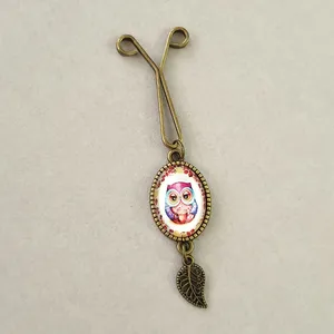 گیره روسری زنانه مدل جغد كد SF209-BL