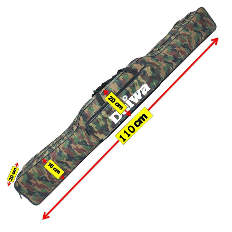 کیف لوازم ماهیگیری دایوا مدل 110 cm سه زیپ