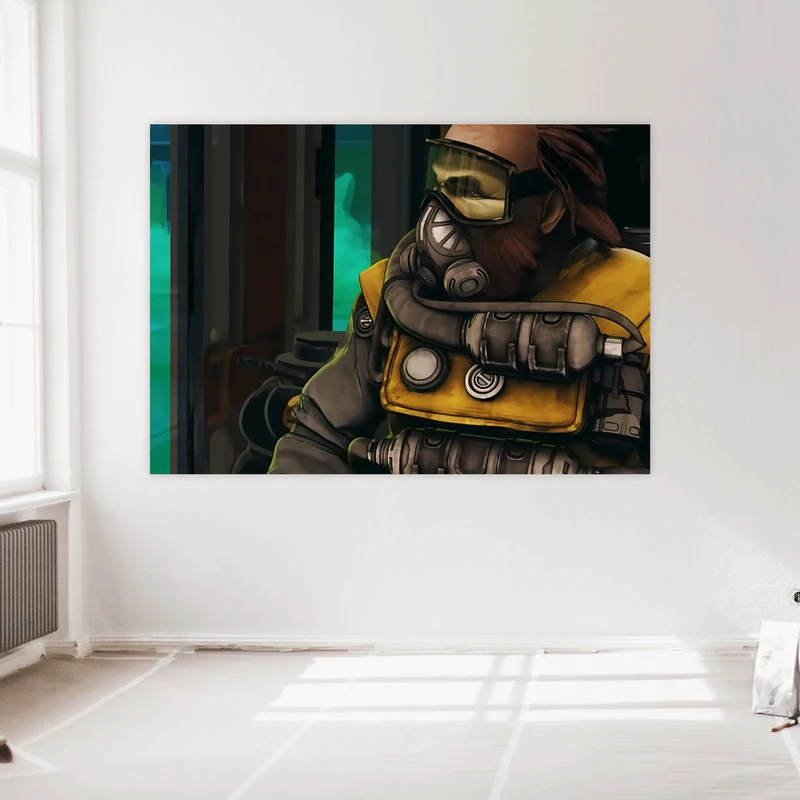 تابلو شاسی طرح شخصیت Caustic کد 5310