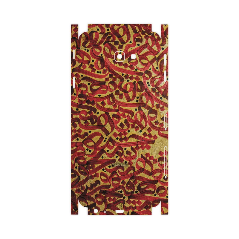 برچسب پوششی ماهوت مدل Nastaliq-6-FullSkin مناسب برای گوشی موبایل سامسونگ Galaxy J4 Plus
