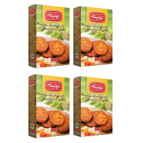 پودر کتلت گیاهی ترخینه -100 گرم بسته 4 عددی