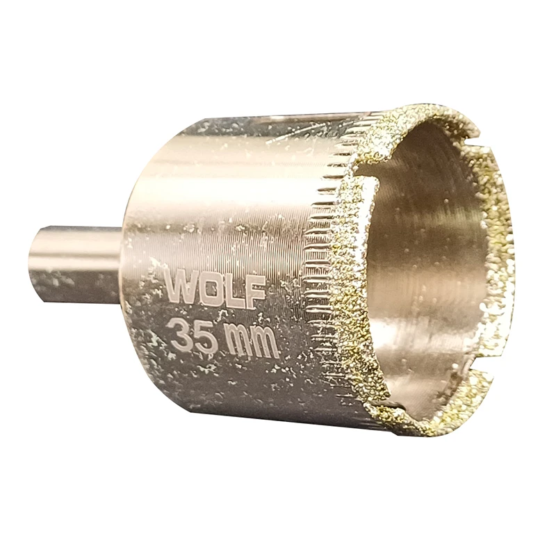 مته شیشه و سرامیک ولف مدل glass سایز 35 میلیمتر