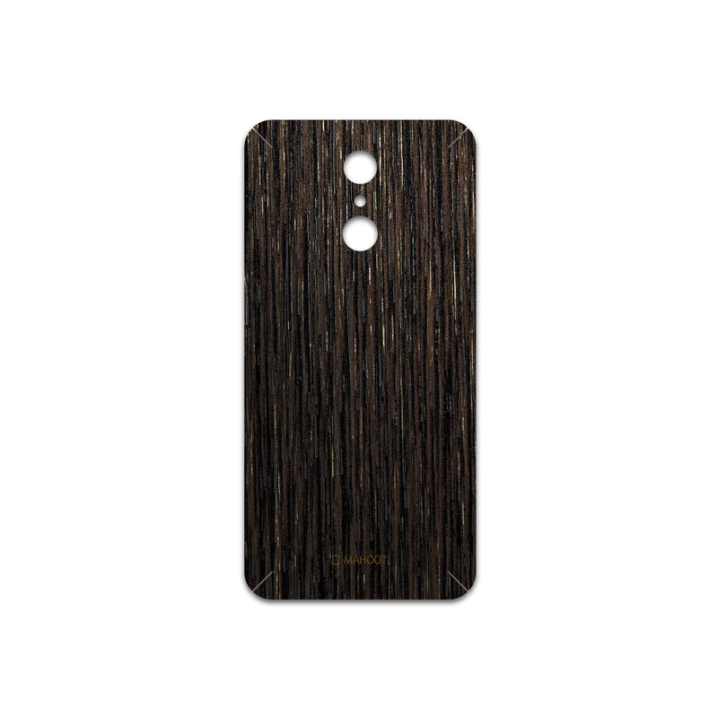 برچسب پوششی ماهوت مدل Dark-Gold-Stripes-Wood مناسب برای گوشی موبایل ال جی Q7