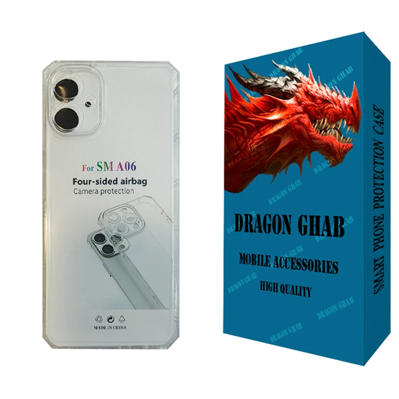 کاور دراگون قاب مدل JELL طرح ژله ای مناسب برای گوشی موبایل سامسونگ Galaxy A06