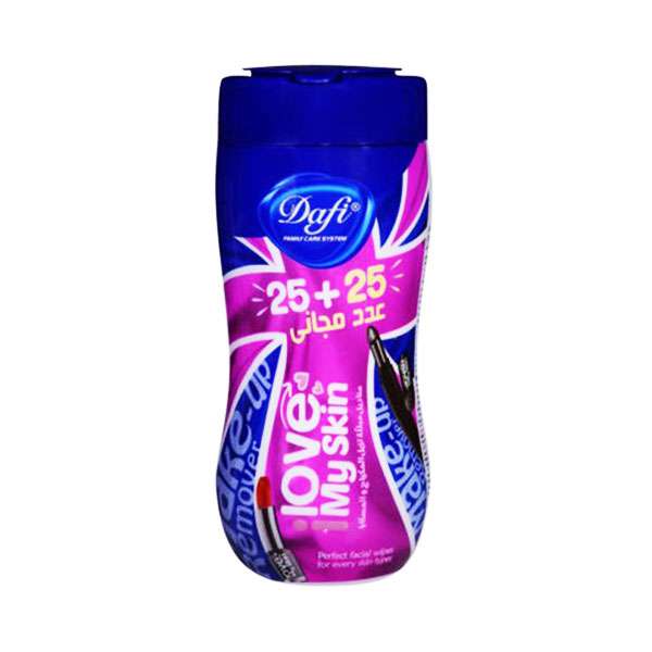 دستمال مرطوب دافی مدل 02 بسته 50 عددی