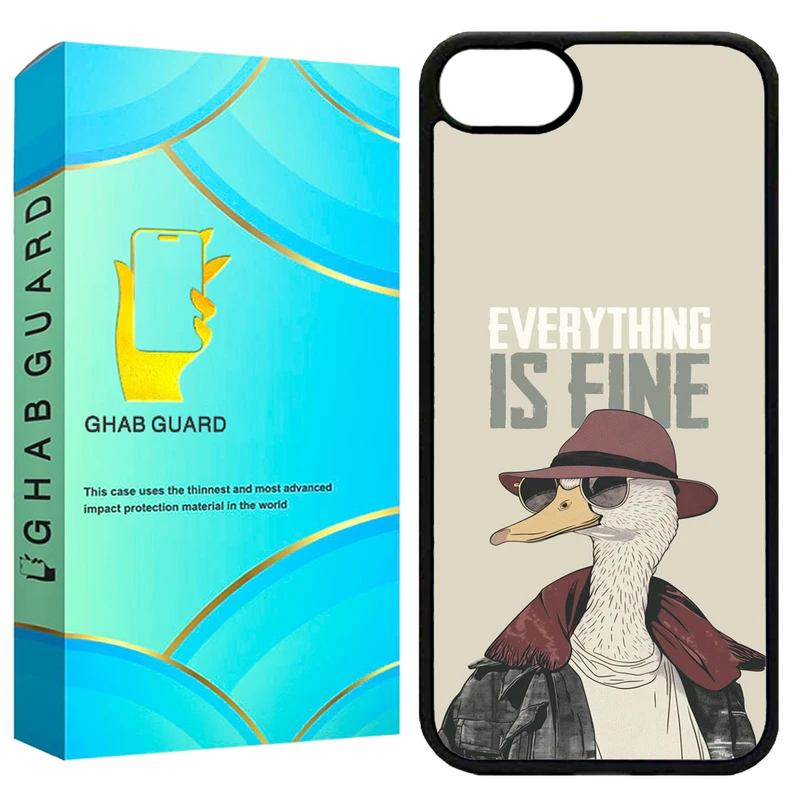 کاور قاب گارد طرح اردک مدل G16E مناسب برای گوشی موبایل اپل iPhone 16e