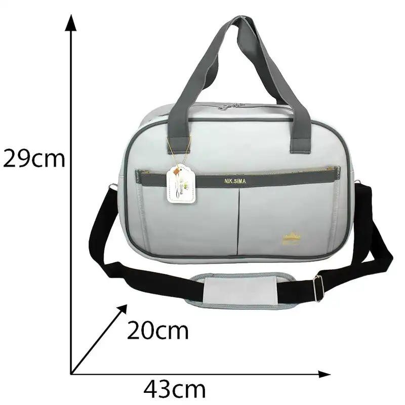 ساک لوازم کودک و نوزاد نیک سیما مدل 24-43 مجموعه 2 عددی