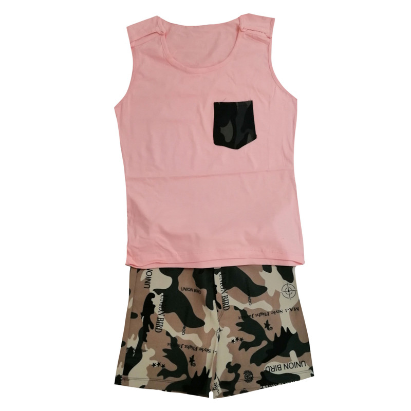 ست تاپ و شلوارک زنانه مدل T3