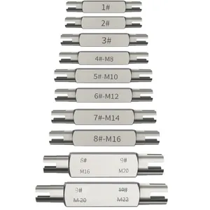 قلاویز درآر مدل 5-22 MM مجموعه  ده عددی 