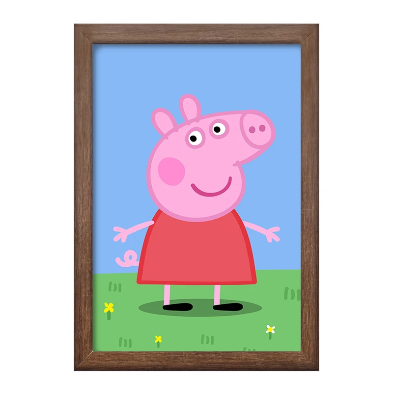 تابلو خندالو طرح پپا انیمیشن پپا پیگ Peppa pig  کد 22067