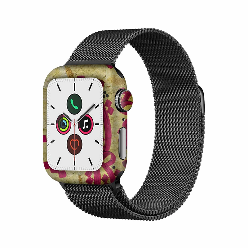  برچسب ماهوت طرح Nastaliq-5 مناسب برای اپل واچ Watch 5 40mm