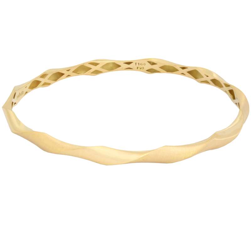 النگو طلا 18 عیار زنانه طلای مستجابی مدل مهین کد M4