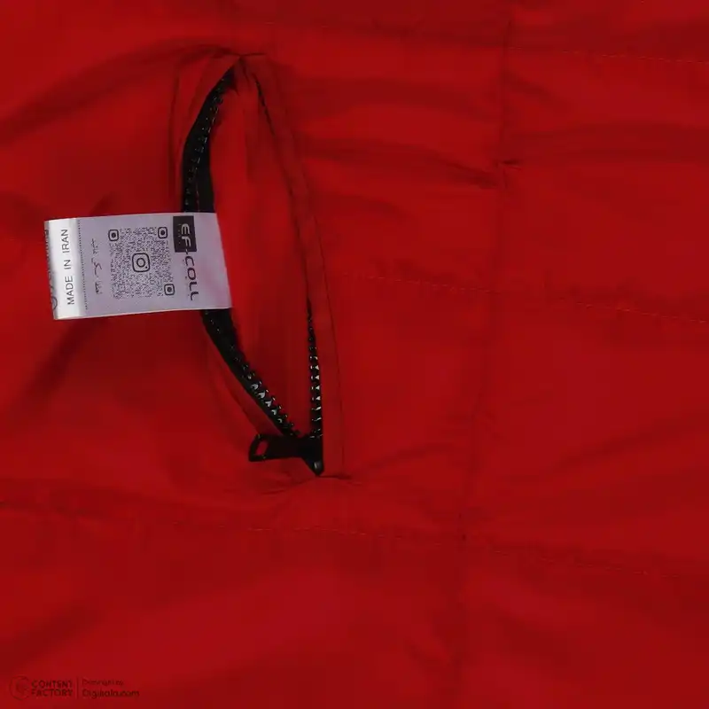 پافر زنانه عصر جدید مدل 3039-1 رنگ قرمز