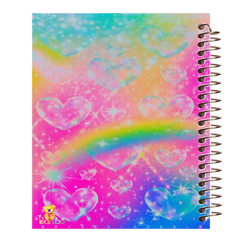 دفتر نقاشی 50 برگ بانیبو مدل قلب  کد 315