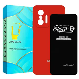 Ghab Guard SILICONSUPERD Cover With Screen Protector For Xiaomi 11T / 11T Pro