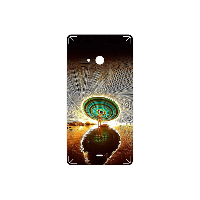 برچسب پوششی ماهوت مدل Night Light Fountain مناسب برای گوشی موبایل مایکروسافت Lumia 540
