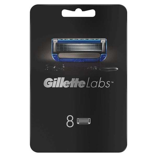 تیغ یدک ژیلت مدل Labs Heated Razor بسته 8 عددی