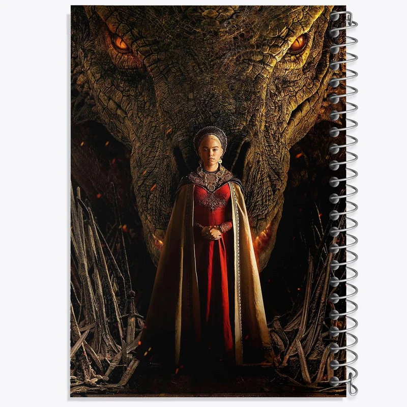 دفتر نت موسیقی 50 برگ خندالو مدل رینیرا سریال خاندان اژدهایان House of dragon کد 28503