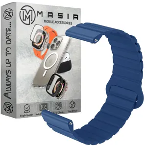 Masir Silicone Loop Magnetic Strap suitable for Amazfit GTS / GTS2 / GTS 2E / GTS2 mini / GTS 4 mini