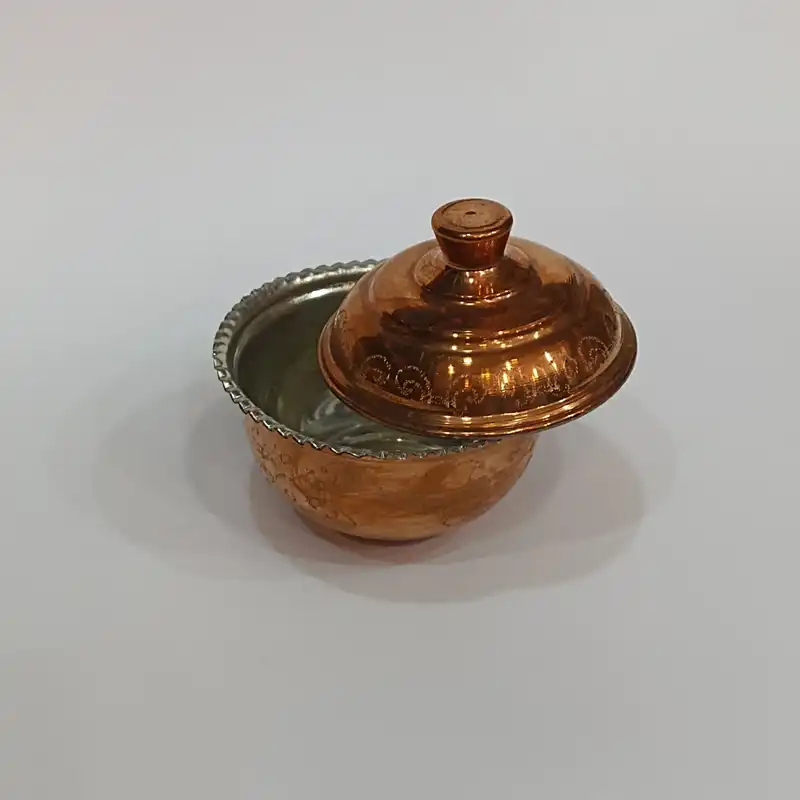 قندان مسی مدل دندانه دار کد 054